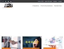 Tablet Screenshot of it2b.com.br