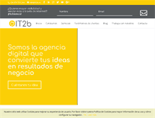 Tablet Screenshot of it2b.es