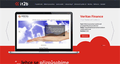 Desktop Screenshot of it2b.cz